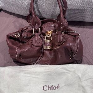 Chloe Paddington Excellent Used Condition Brown Bag